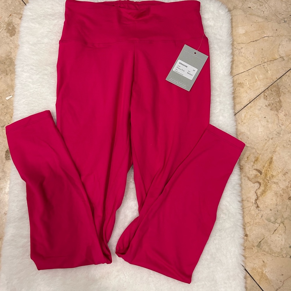 NWT Sissy is Vibrant Pink Leggings